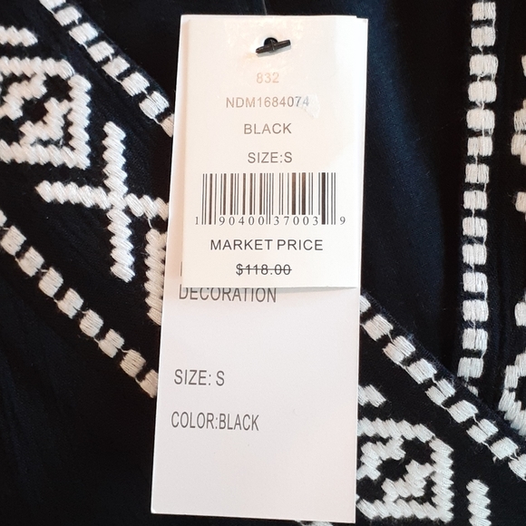 NWT Design History Black Rayan Dress - Picture 5 of 6